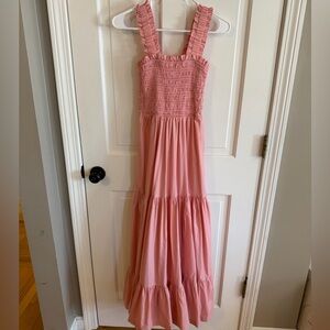 Abercrombie & Fitch Pink Maxi Dress